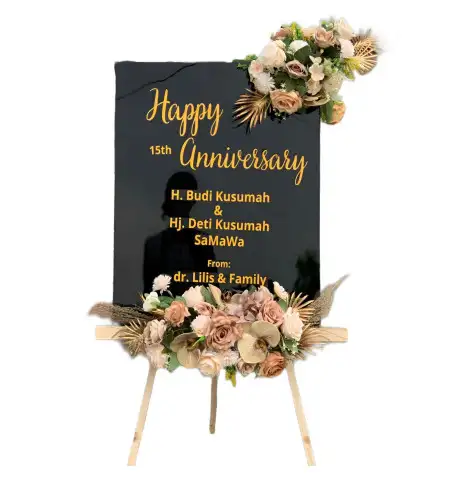 Papan Bunga Akrilik Keuramat