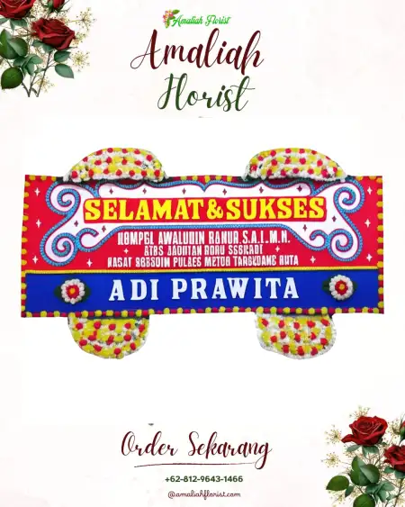 Papan Bunga Ucapan Selamat Keuramat